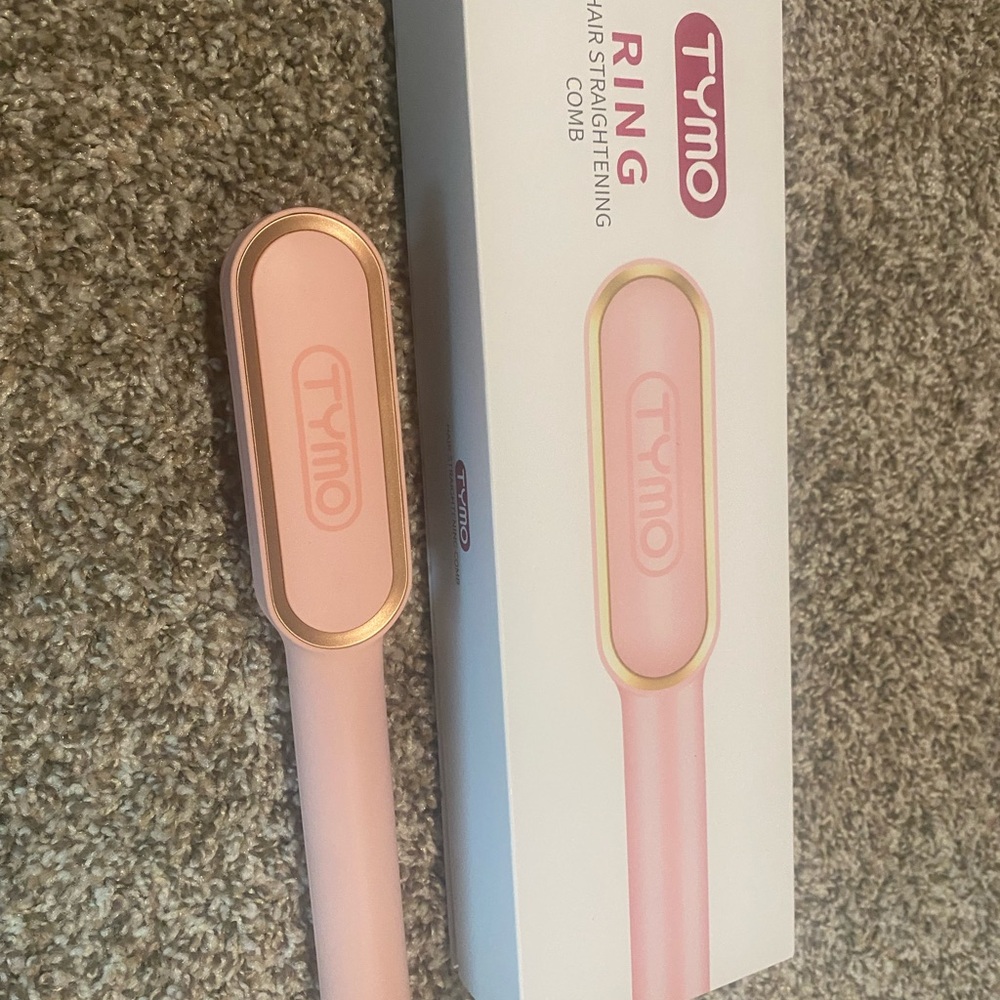 Tymo Pink Hair Straightening Comb